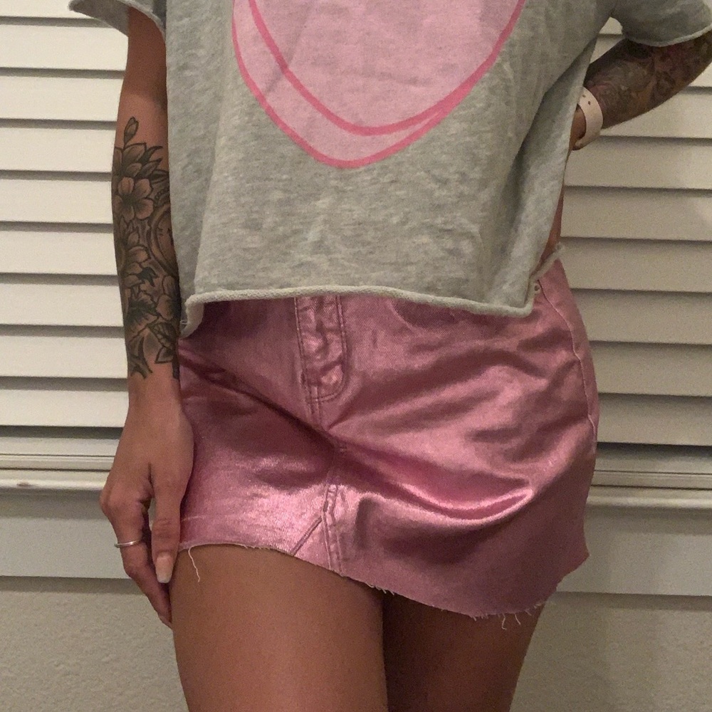 Metallica Pink Miniskirt - 00